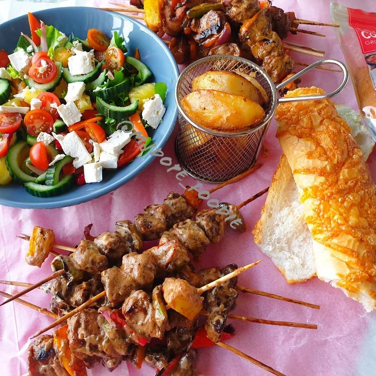 Chicken and Beef Kebab recipe