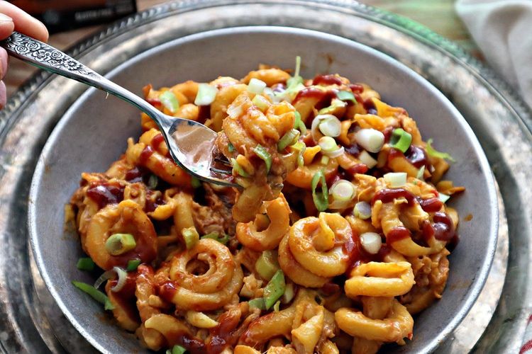 Pigtails and Cheese (Trottole Pasta and Cheese) recipe