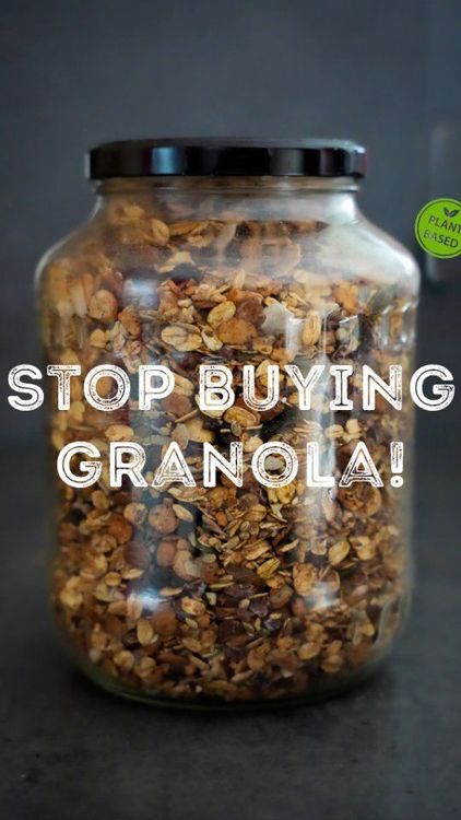 Make Your Own Granola recipe