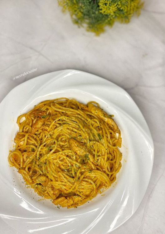 Spicy Creamy Chicken Pasta recipe