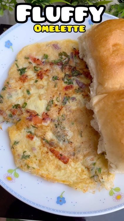 VIRAL Fluffy Omelette recipe