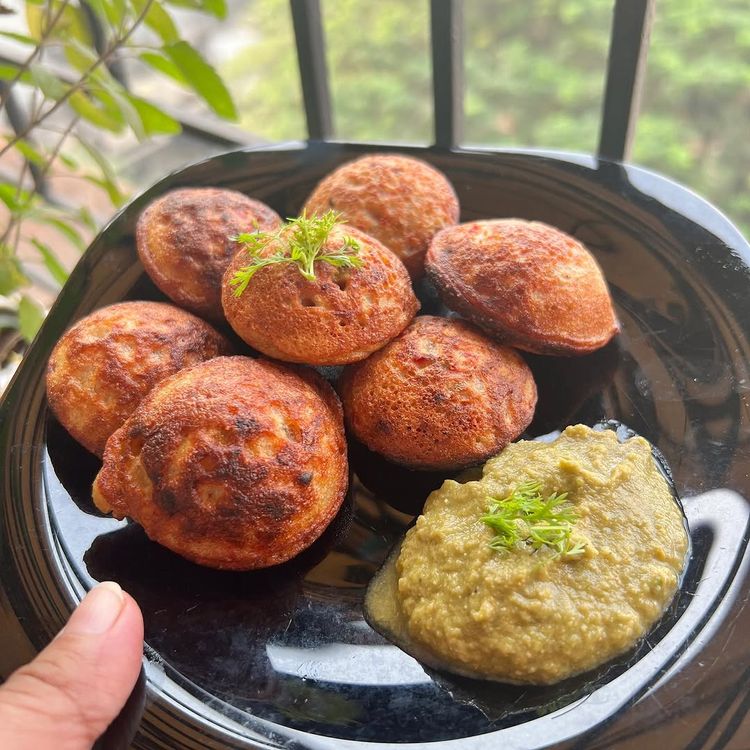 Vegetable Suji Appam recipe