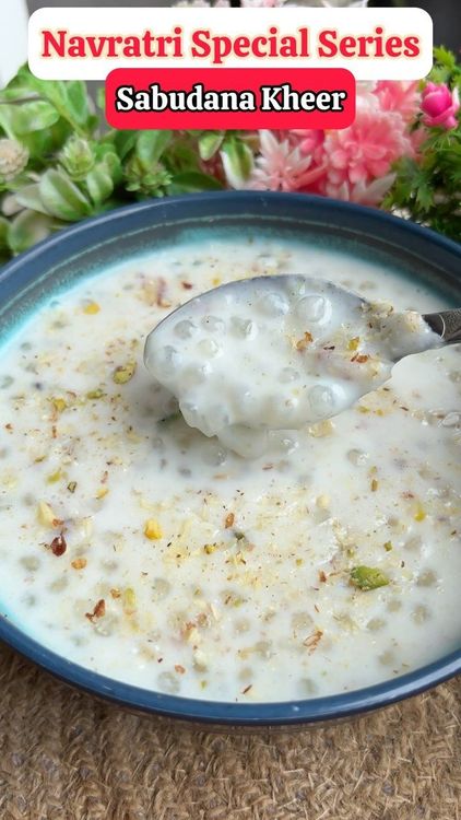 Navratri Special: Sabudana Kheer recipe