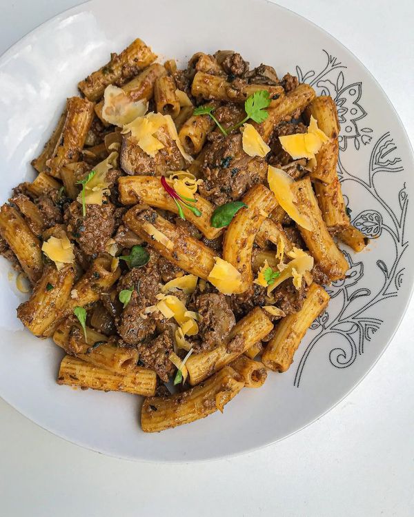 Chicken Livers Pasta recipe