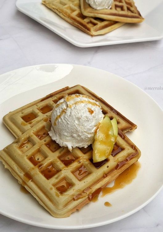 Fluffy Homemade Waffles recipe