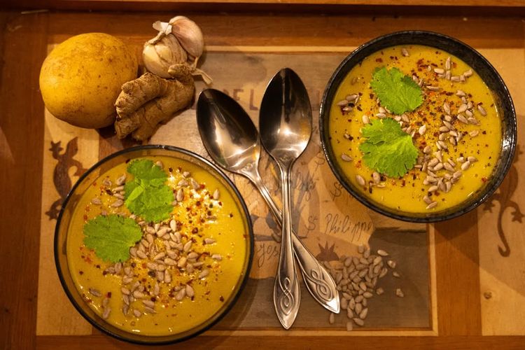 Ginger Potato Soup recipe