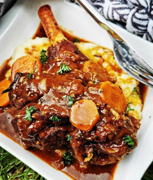 Braised Lamb Shanks recipe