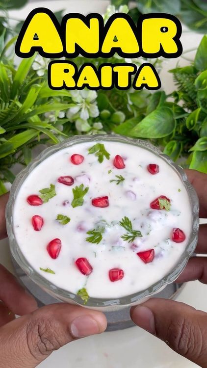 Anar Raita recipe
