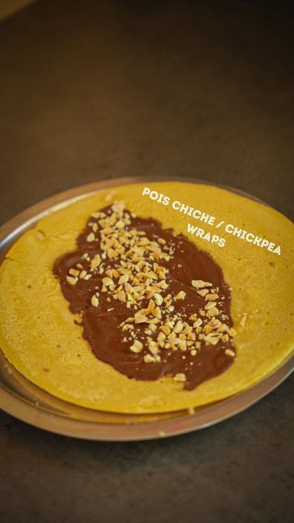 Chickpea Wraps - 2 Ingredients recipe