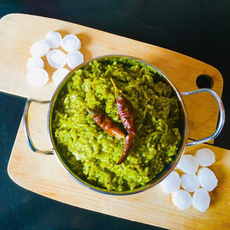 Palak Khichadi recipe