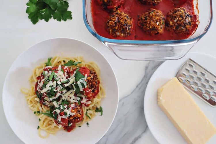 Quinoa and Black Bean Meatballs recipe