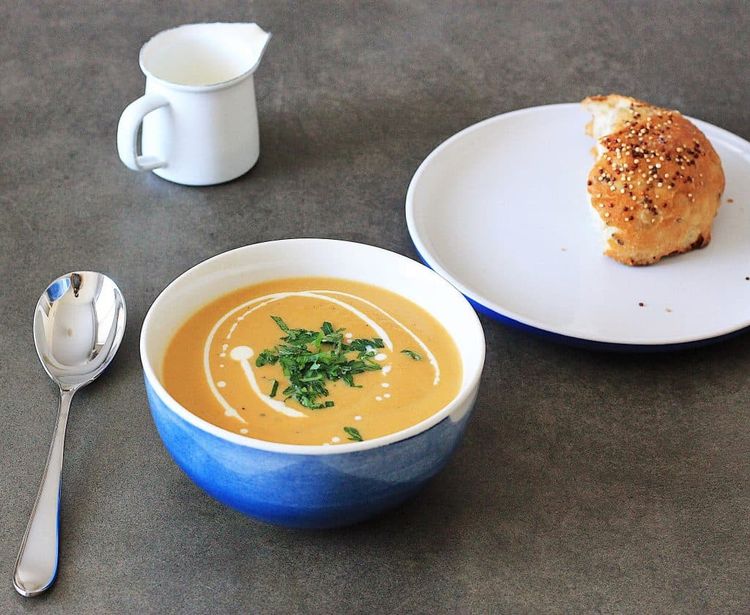 Pumpkin and Tofu Soup recipe