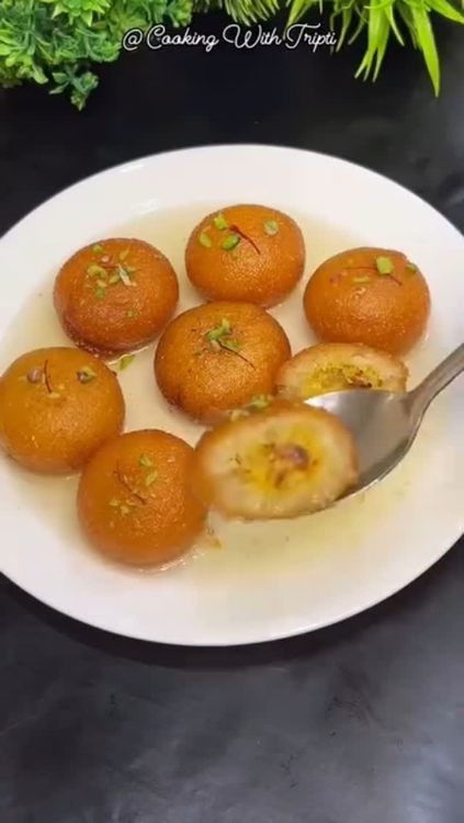Suji Gulab Jamun recipe