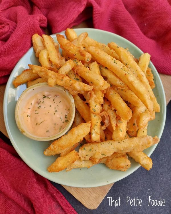 Crispy Packet Fries recipe