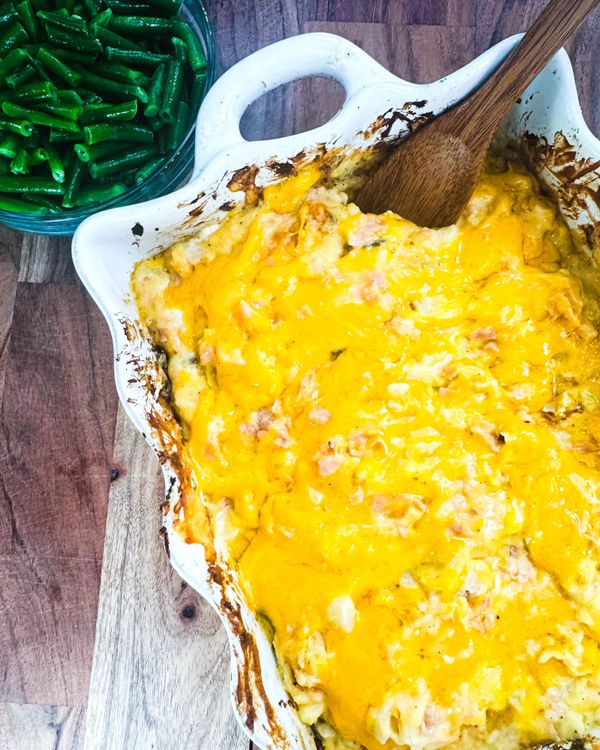 Sunday Supper Ham and Potato Bake recipe