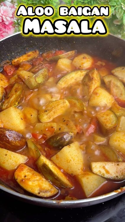 Aloo Baingan Masala recipe