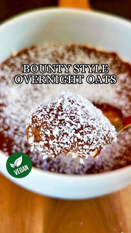 Bounty Style Overnight Oats recipe