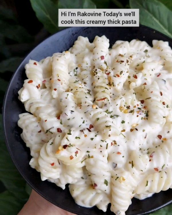 Cheesy Pasta Snack recipe