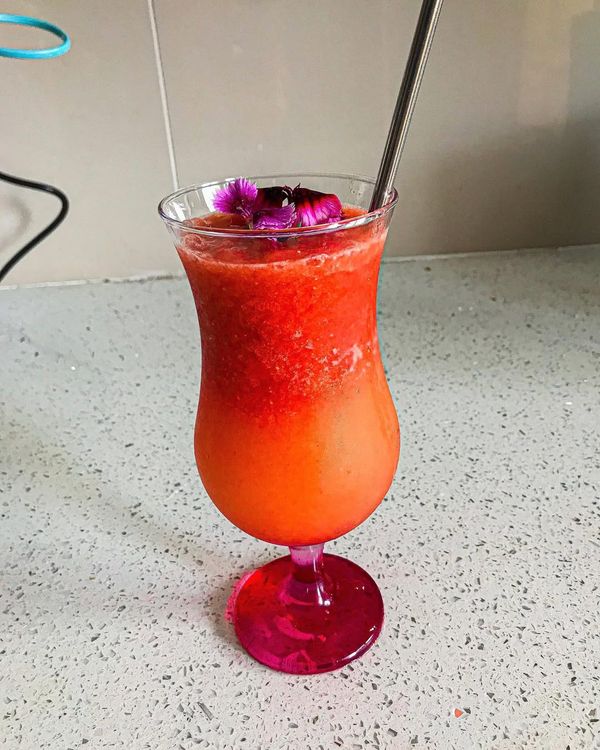Delicious Strawberry Mocktail recipe