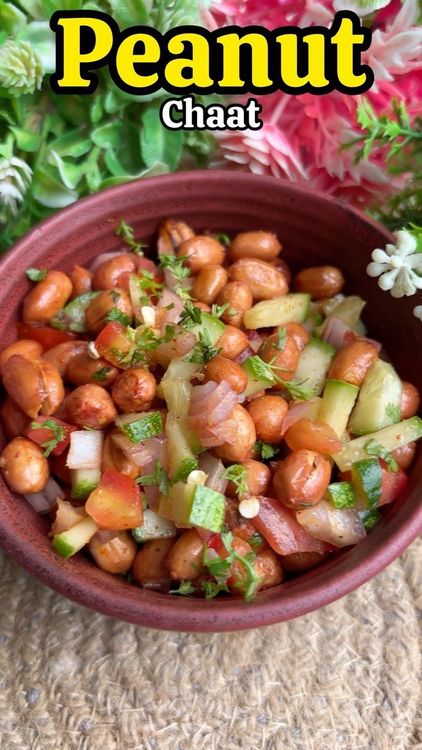 Peanut Chaat (Party Snacks) recipe