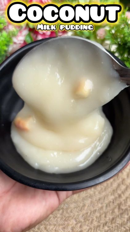 Coconut Milk Pudding recipe