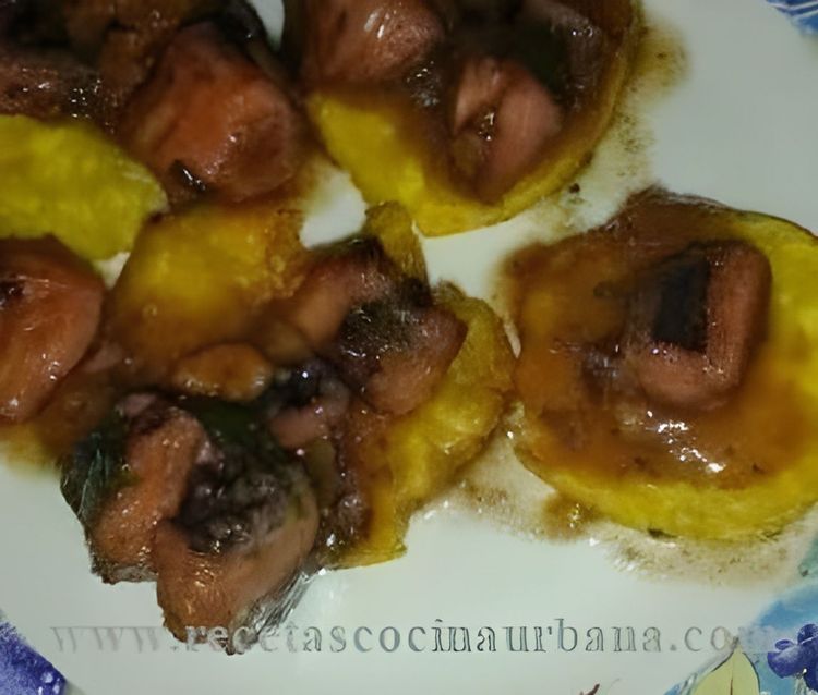 Patacones with Creole-Style Octopus recipe