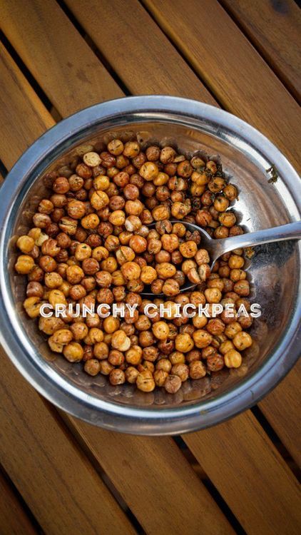 Protein-Packed Roasted Chickpeas Snack recipe