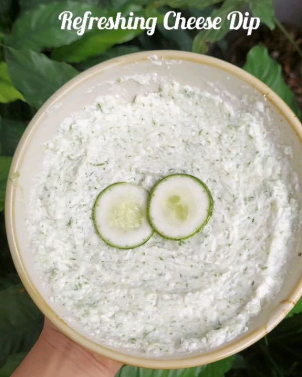 Cucumber with Hung Curd recipe