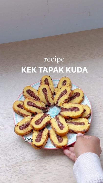 Kek Tapak Kuda recipe