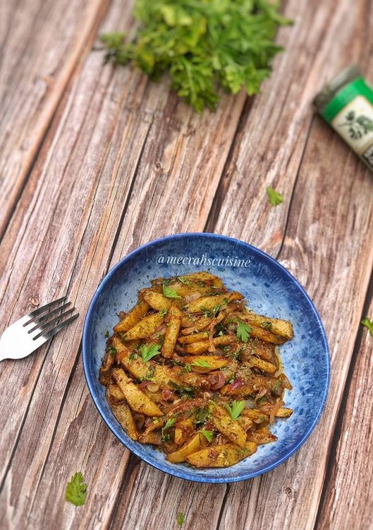 Masala Potatoes | Fries recipe
