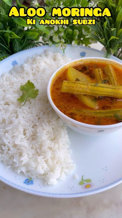 Aloo Moringa Ki Anokhi Sabzi recipe