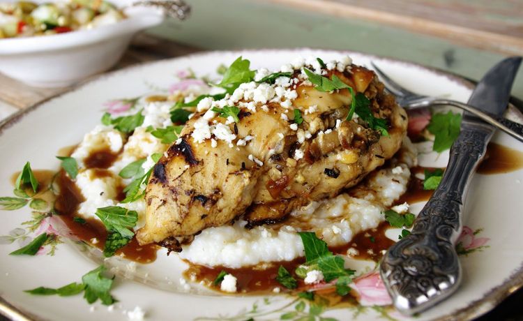 Greek Stuffed Chicken recipe