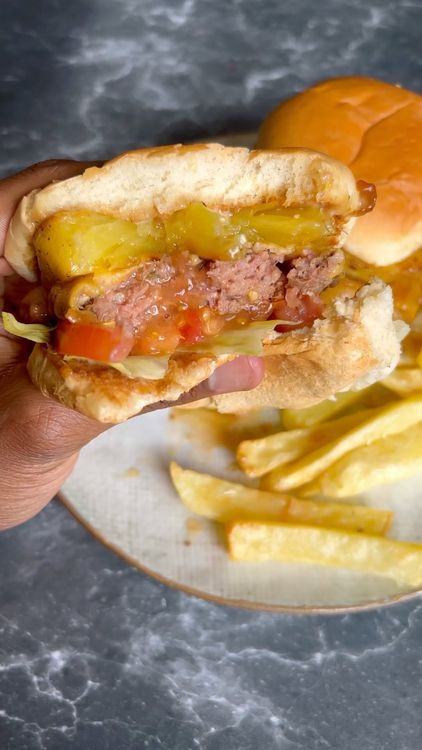 Hawaiian Burger recipe