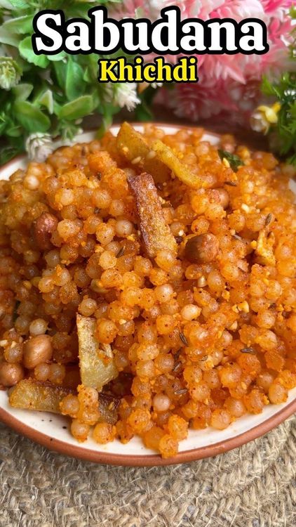 Red Sabudana Khichdi recipe