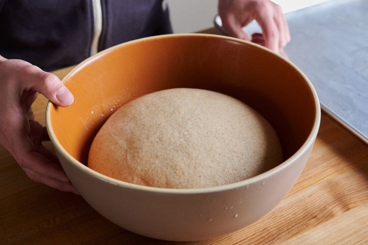 Step 2.1: Let the dough rest for 1 hour to ferment