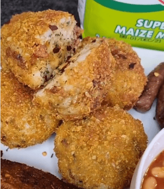 Deep Fried Pap Balls recipe