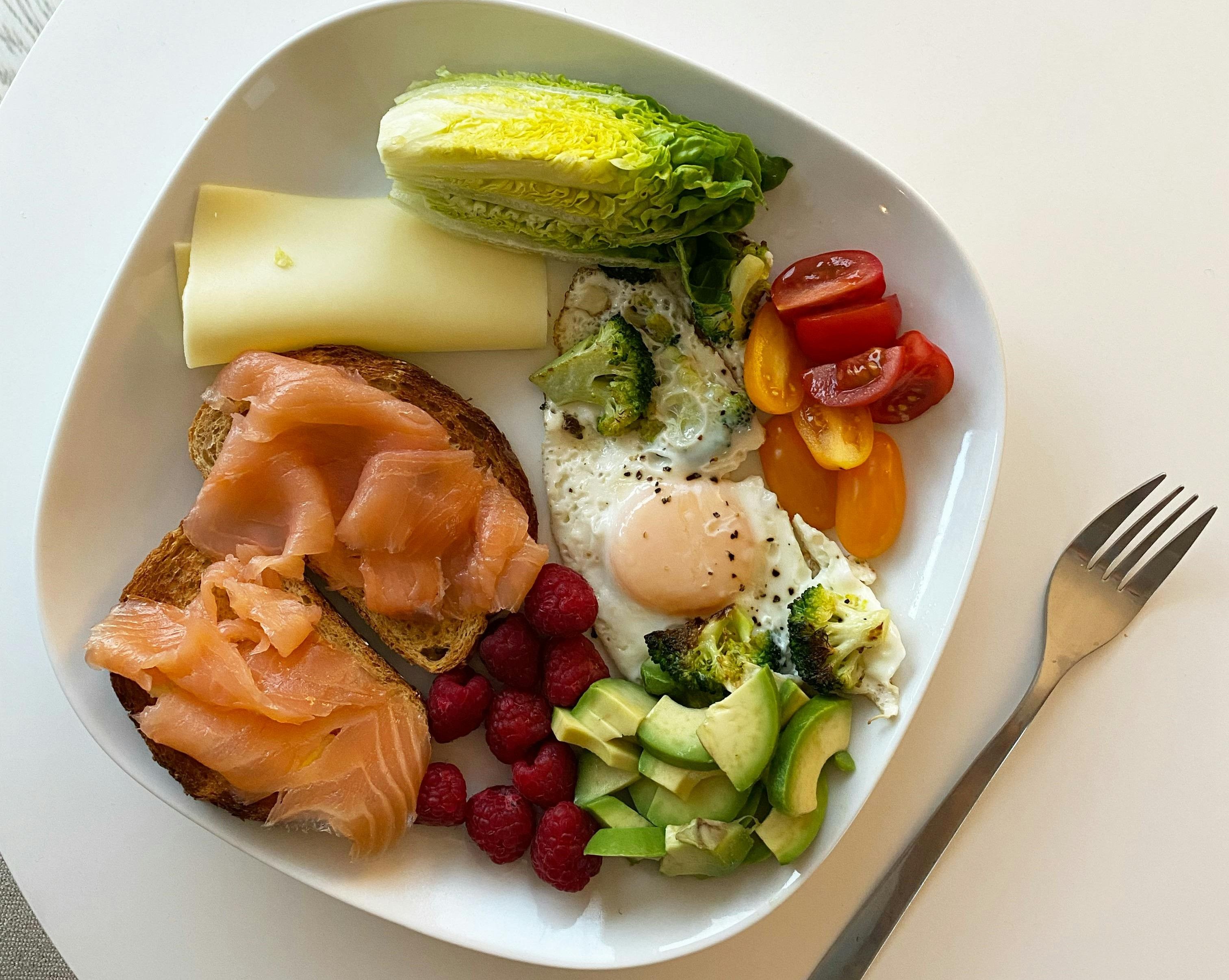 Delicious healthy low cortisol breakfast