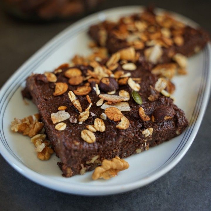 Raw Walnut Chocolate Brownie recipe