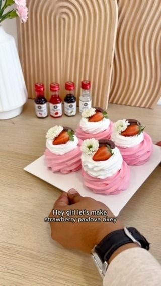 Strawberry Pavlova recipe