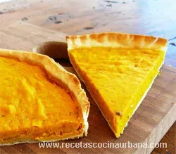 Pumpkin and Cheese Tart recipe