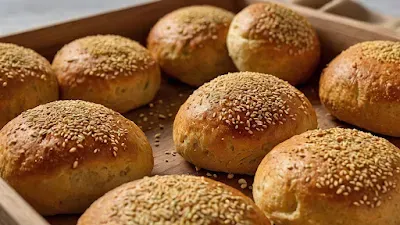 Chickpea Bread Rolls recipe